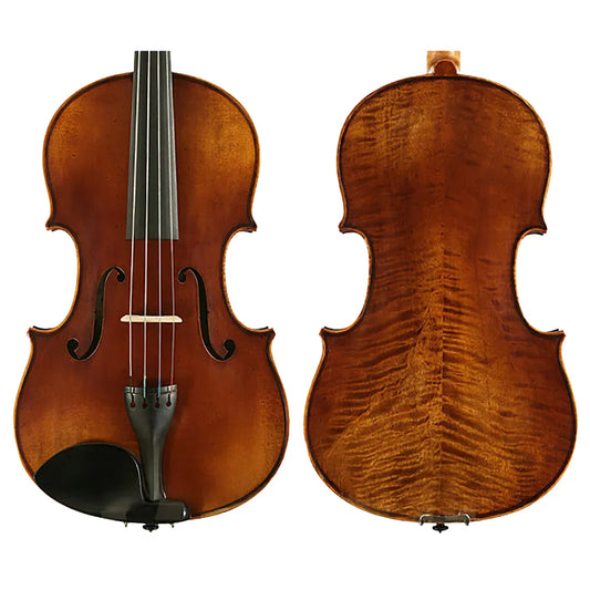 Raggetti Master Viola 1620 Maggini 15.5in Solid Spruce Maple Rosewood Ebony Highly Flamed Oil Varnish Stradivari Pattern