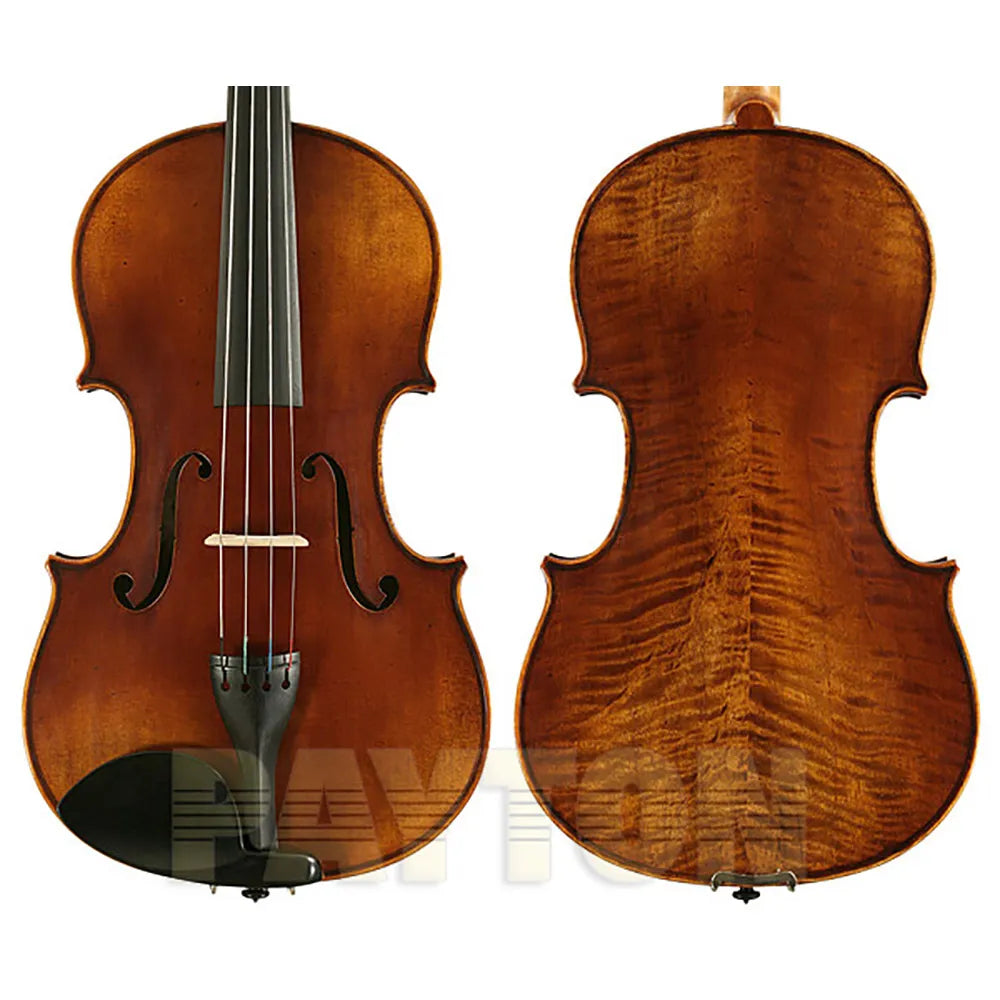 Raggetti Master Viola 1670 Strad 16in RMS6 Solid Spruce & Maple, Rosewood Pegs & Tailpiece, Inlaid Purfling, Highly Flamed Varnish