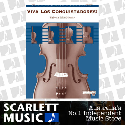 Viva Los Conquistadores String Orchestra Sheet Music Grade 2.5 — view 2