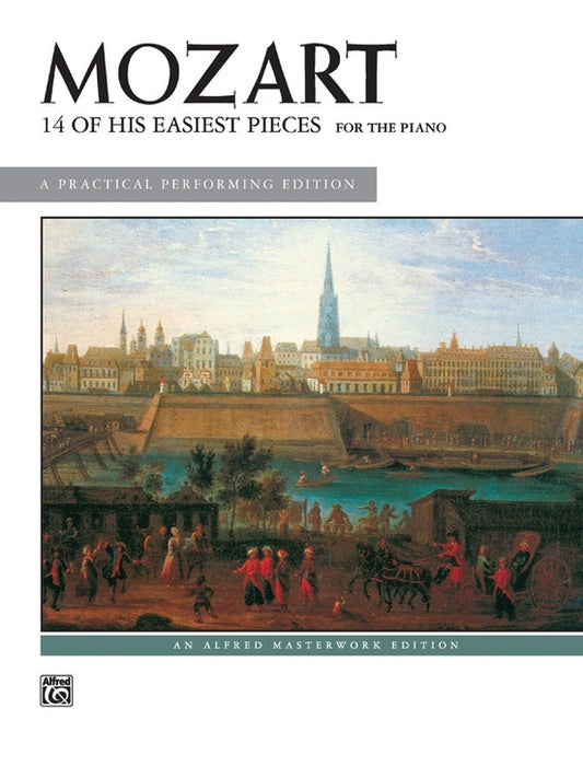 Mozart 14 Of His Easiest Piano Pieces