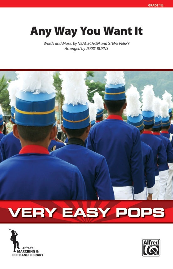 Any Way You Want It MB Grade 1.5 Concert Band Sheet Music