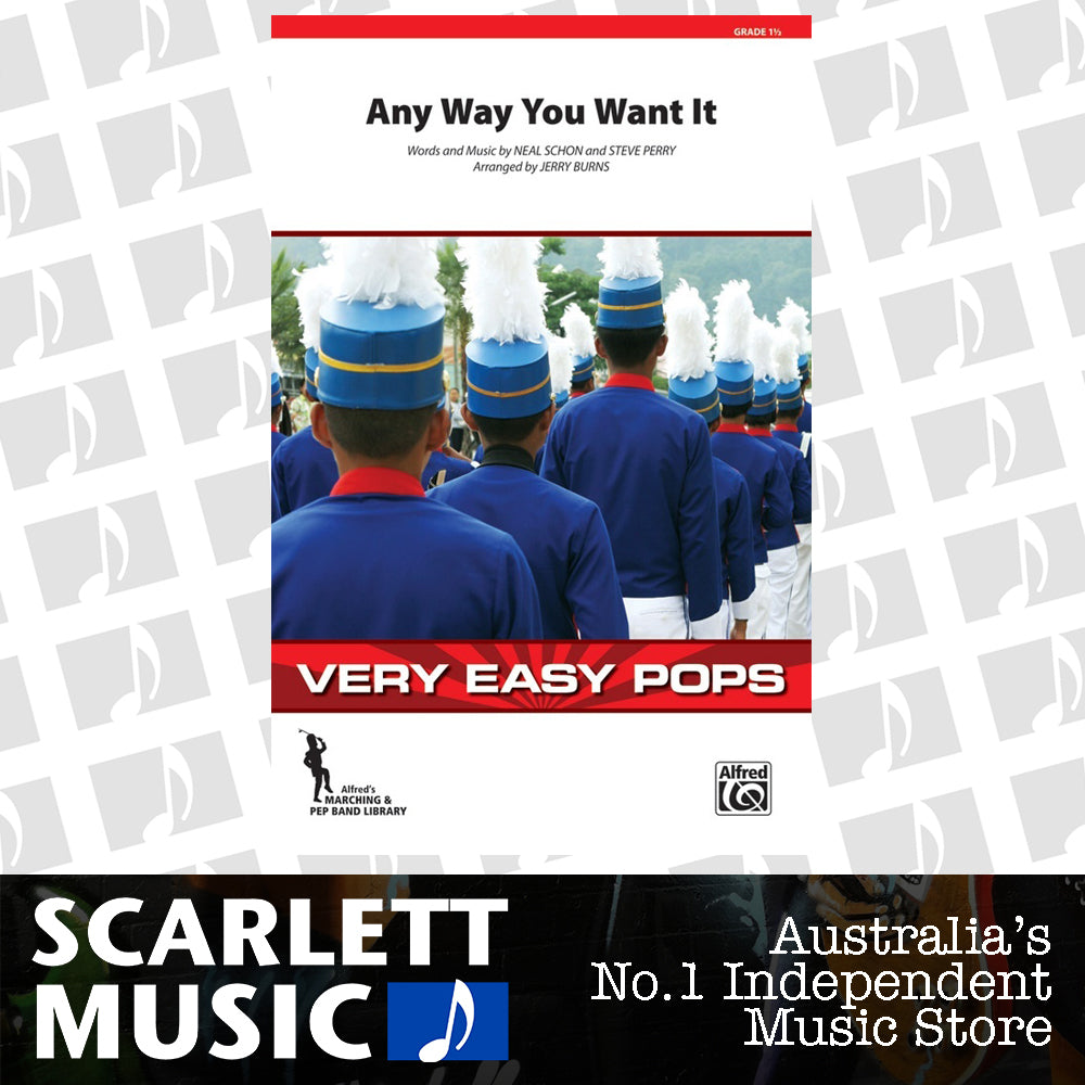Any Way You Want It MB Grade 1.5 Concert Band Sheet Music — view 2
