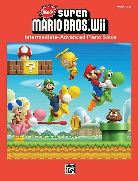 Super Mario Wii Piano Book, Intermediate - Advanced Solos