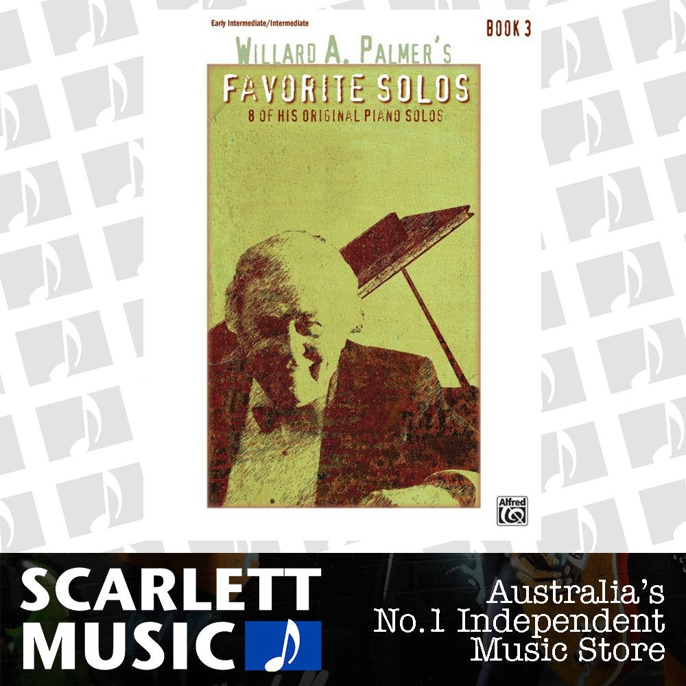 Willard A Palmer Favourite Solos Book 3 Piano Sheet Music — view 2
