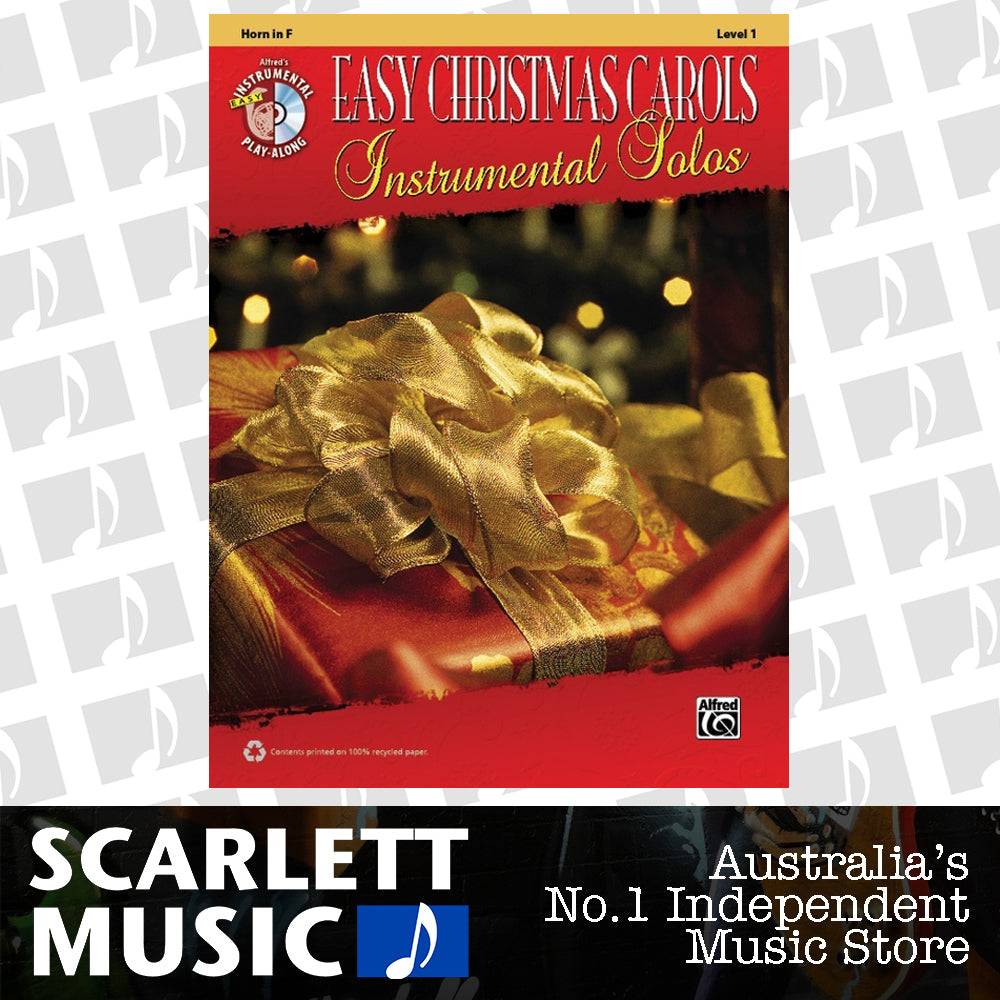 Easy Christmas Carols Inst Solos Horn Book/CD — view 2