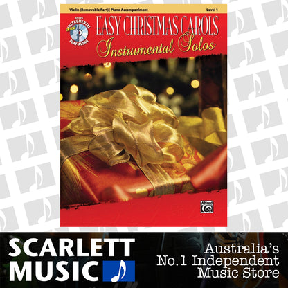 Easy Christmas Carols Inst Solos Violin Book/CD — view 2