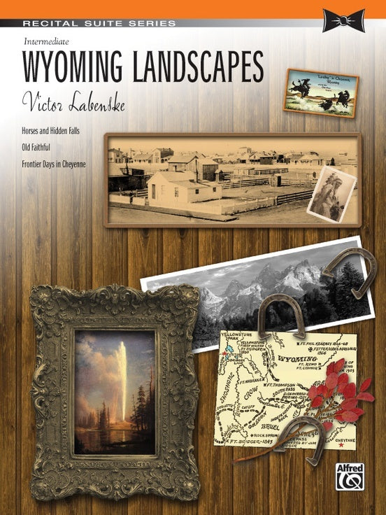 Wyoming Landscapes Piano Solo Sheet Music