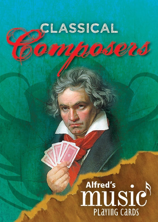 Alfred Music Playing Cards - Classical Composers Edition