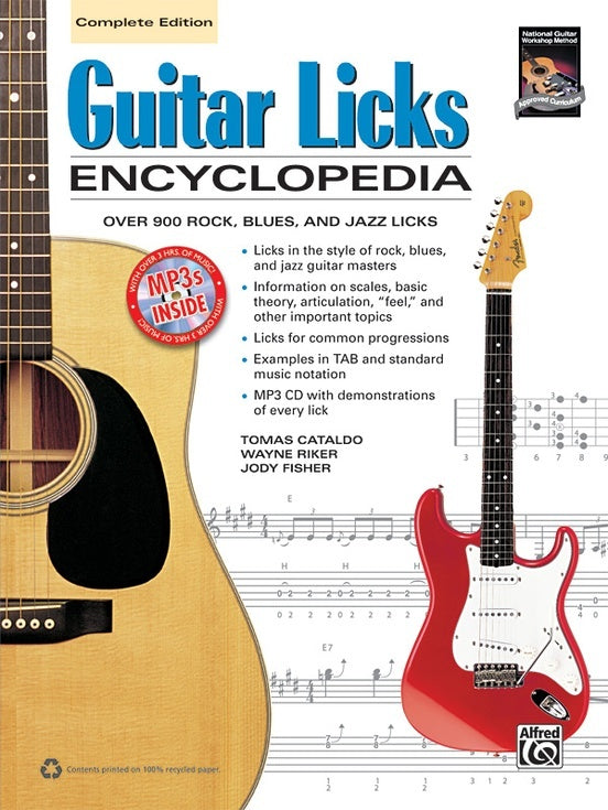 Guitar Licks Encyclopedia Book/CD