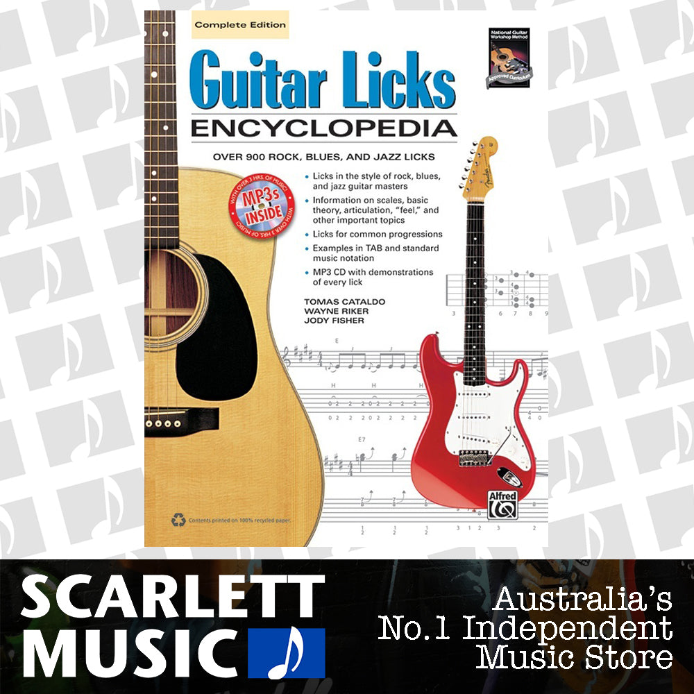 Guitar Licks Encyclopedia Book/CD — view 2