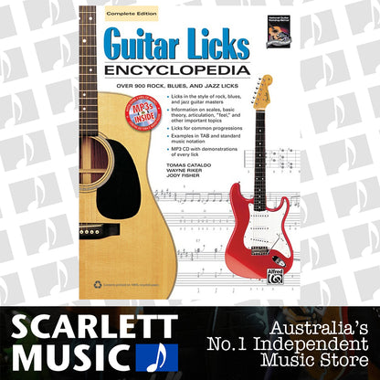 Guitar Licks Encyclopedia Book/CD — view 2