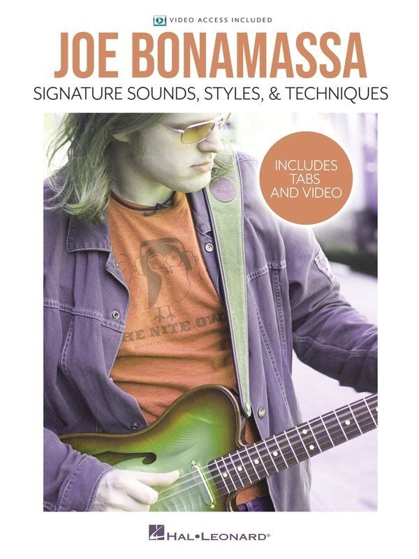 Joe Bonamassa - Signature Sounds, Styles & Techniques Book with Online Video Access