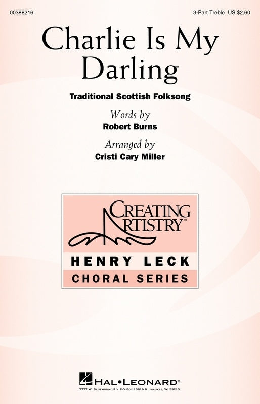 Charlie Is My Darling 3 Part Treble Octavo