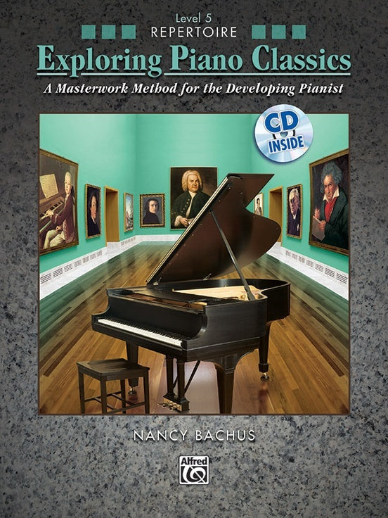 Exploring Piano Classics Rep Level 5 Book/CD