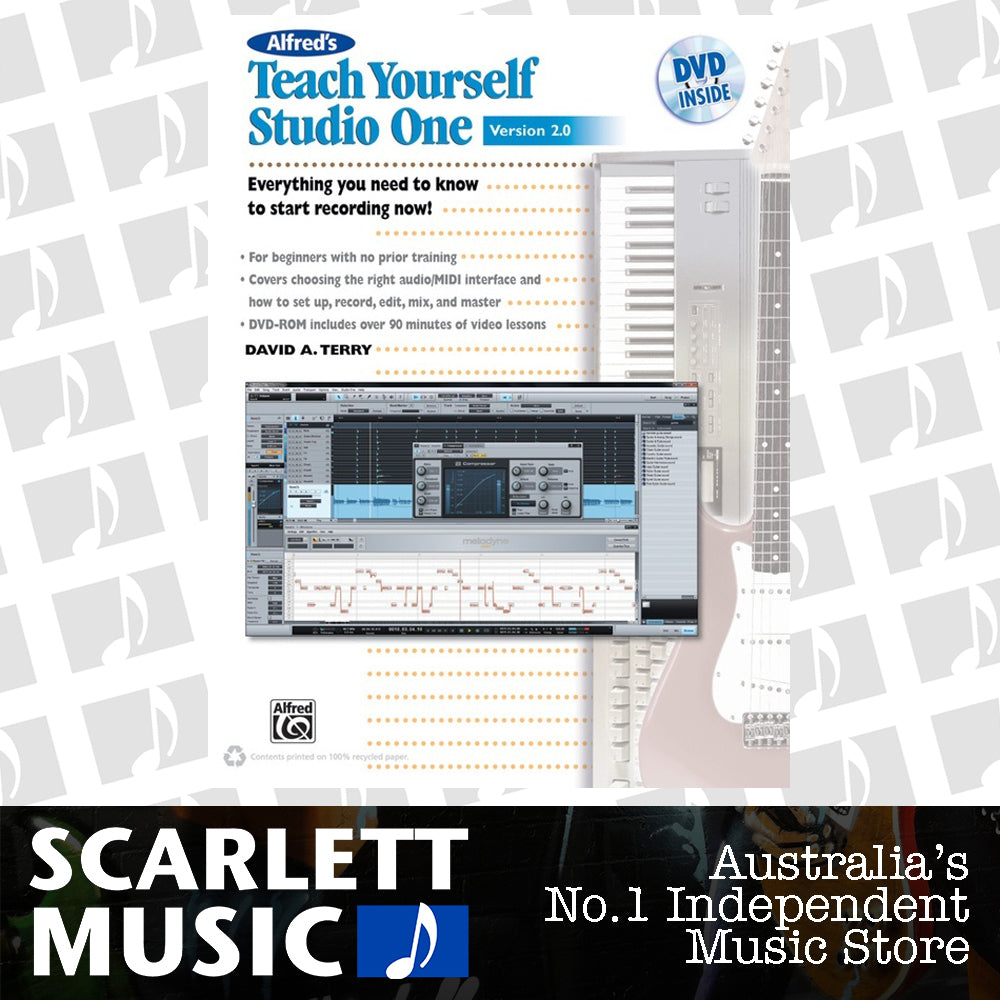 Alfred's Teach Yourself Studio One V2.0 Book/DVD — view 2