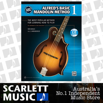 Alfred's Basic Mandolin Method 1 Book/CD — view 2