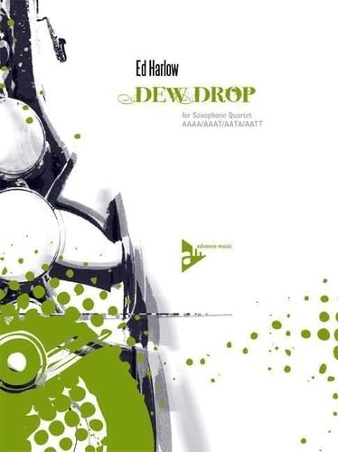 Dew Drop Saxophone Quartet (Music Score/Parts)