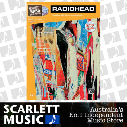 Ultimate Bass Playalong Radiohead Book/CD — view 2