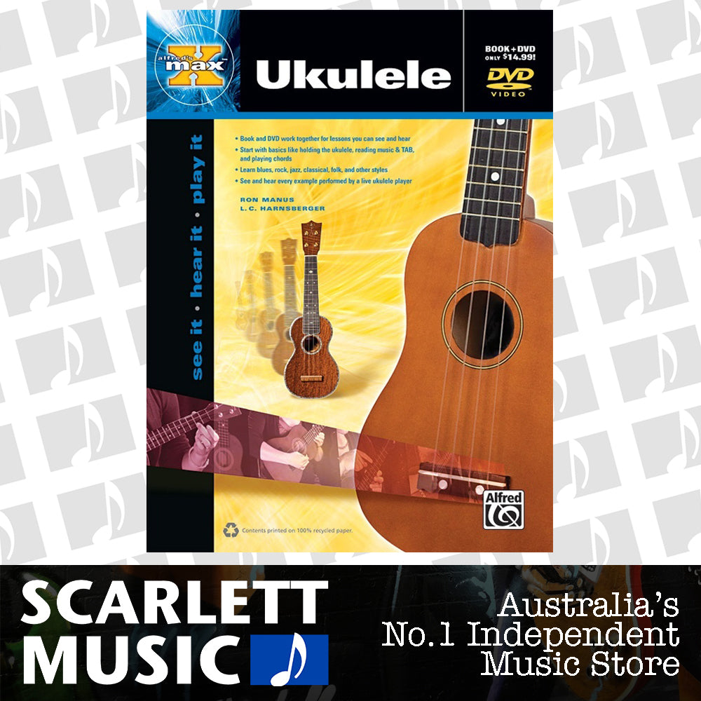 Alfred's Max Ukulele Method Book and DVD — view 2