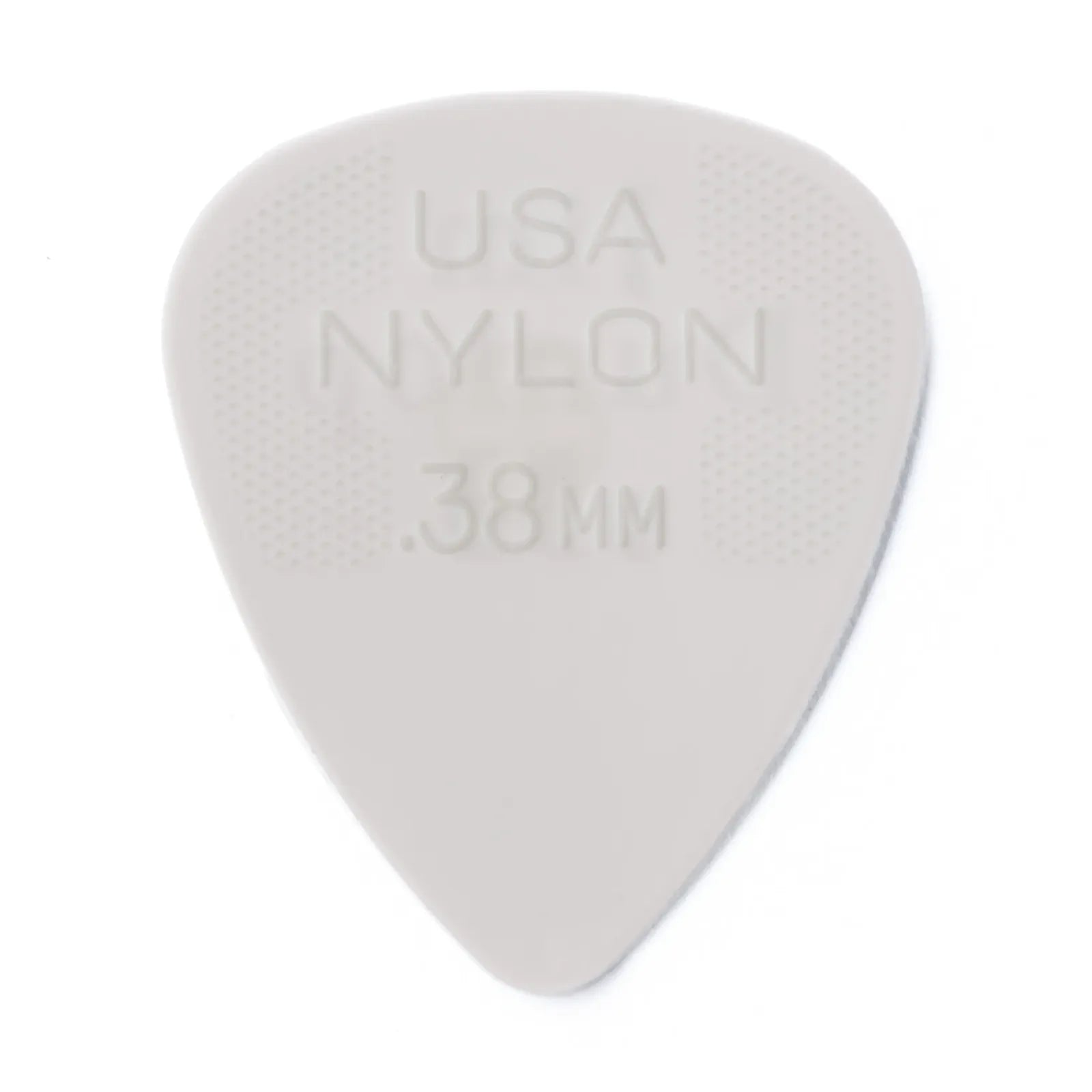 Jim Dunlop 0.38MM Grey Nylon Guitar Pick (Single)