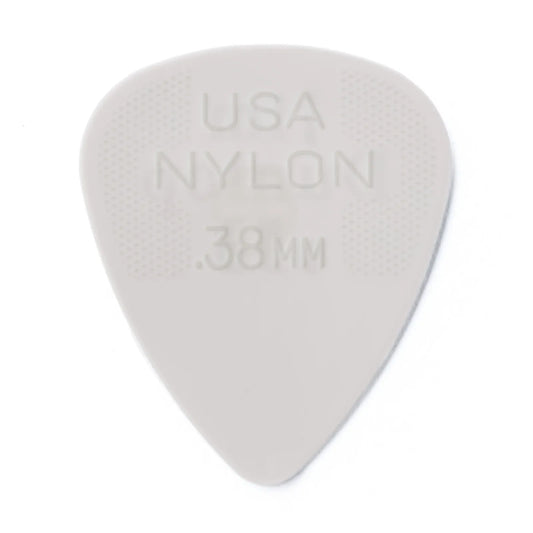 Jim Dunlop 0.38MM Grey Nylon Guitar Pick (Single)