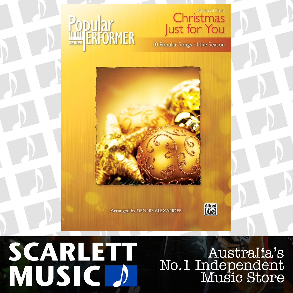 Popular Performer Christmas Just For You Piano — view 2