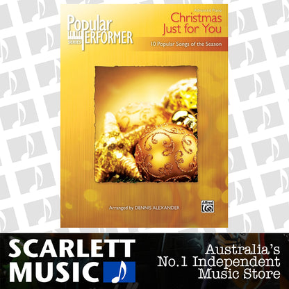 Popular Performer Christmas Just For You Piano — view 2