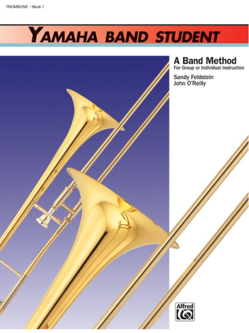 Yamaha Band Student Book 1 Trombone Method and Sheet Music