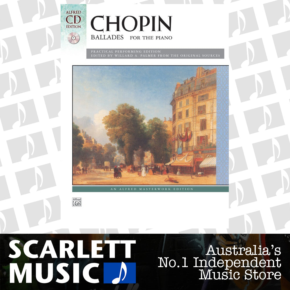 Chopin Ballades For Piano Book/CD — view 2