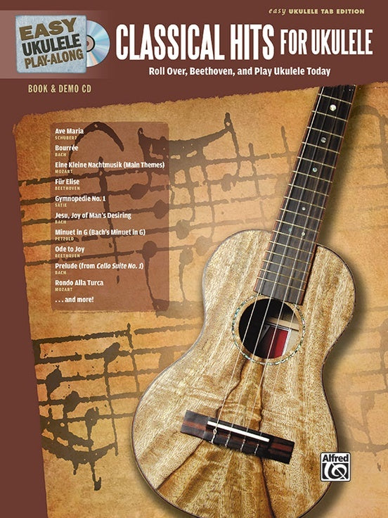 Easy Ukulele Playalong Classical Hits Book/CD