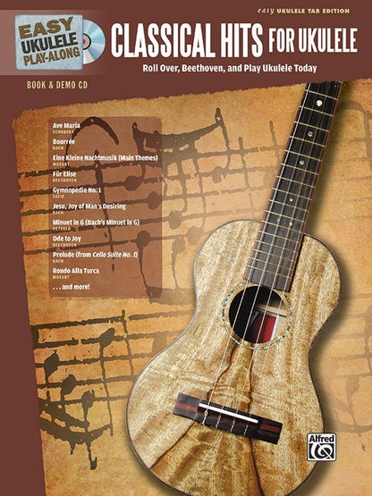 Easy Ukulele Playalong Classical Hits Book/CD