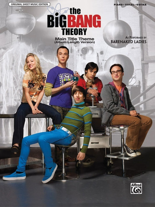 Big Bang Theory Main Title PVG Sheet Music