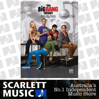 Big Bang Theory Main Title PVG Sheet Music — view 2