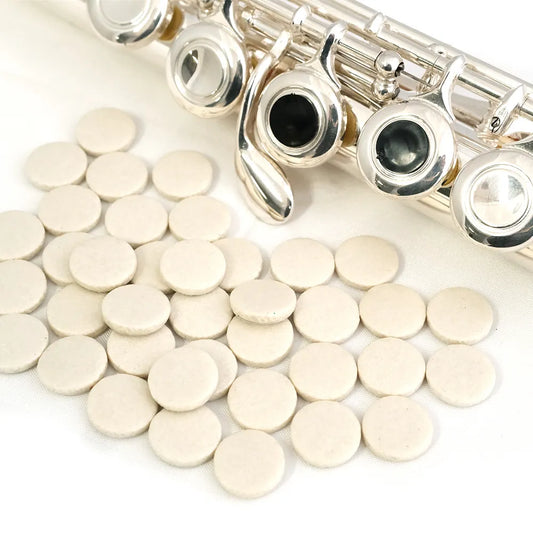 Double Bladder Transparent Flute Pad 12mm