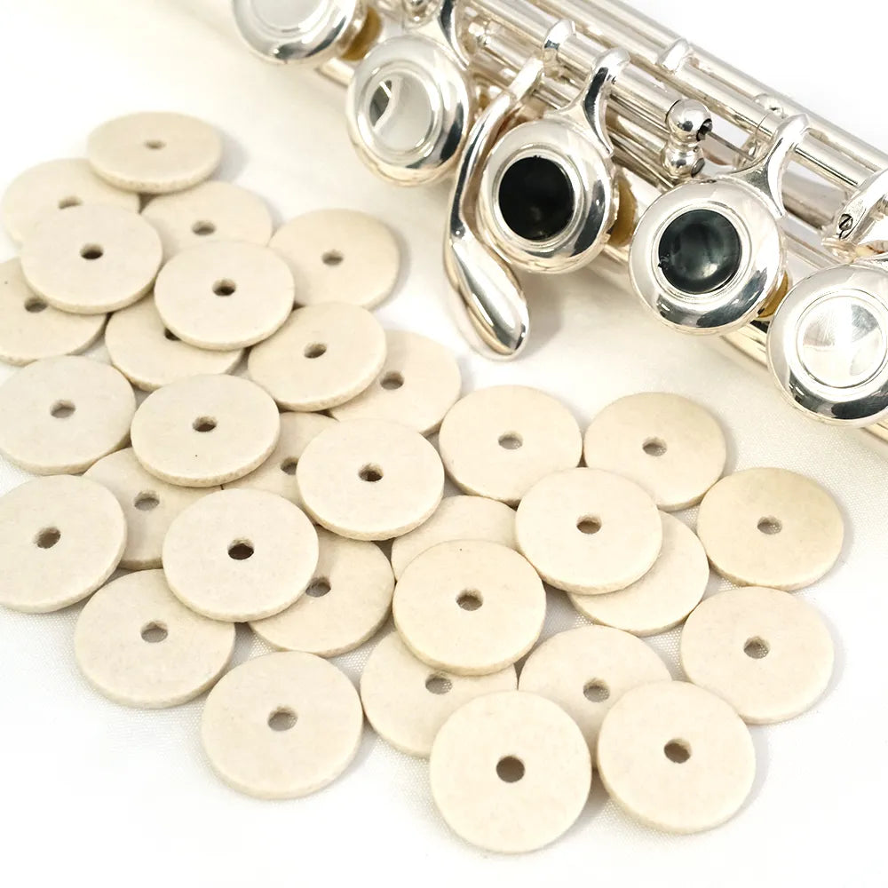 Flute Pad Double Bladder Transparent 18.5mm 3.5mm Hole Thickness 2.5mm