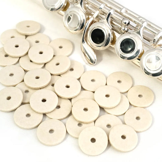 Flute Pad Double Bladder Transparent 18.5mm 3.5mm Hole Thickness 2.5mm