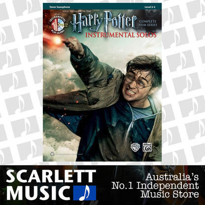Harry Potter Inst Solos Tenor Sax Book/CD — view 2