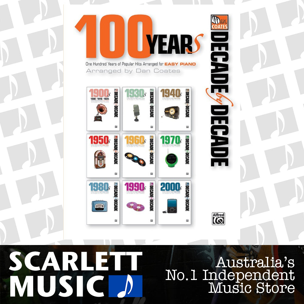 Decade By Decade 100 Years Easy Piano — view 2
