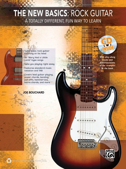 New Basics: Rock Guitar Book/DVD