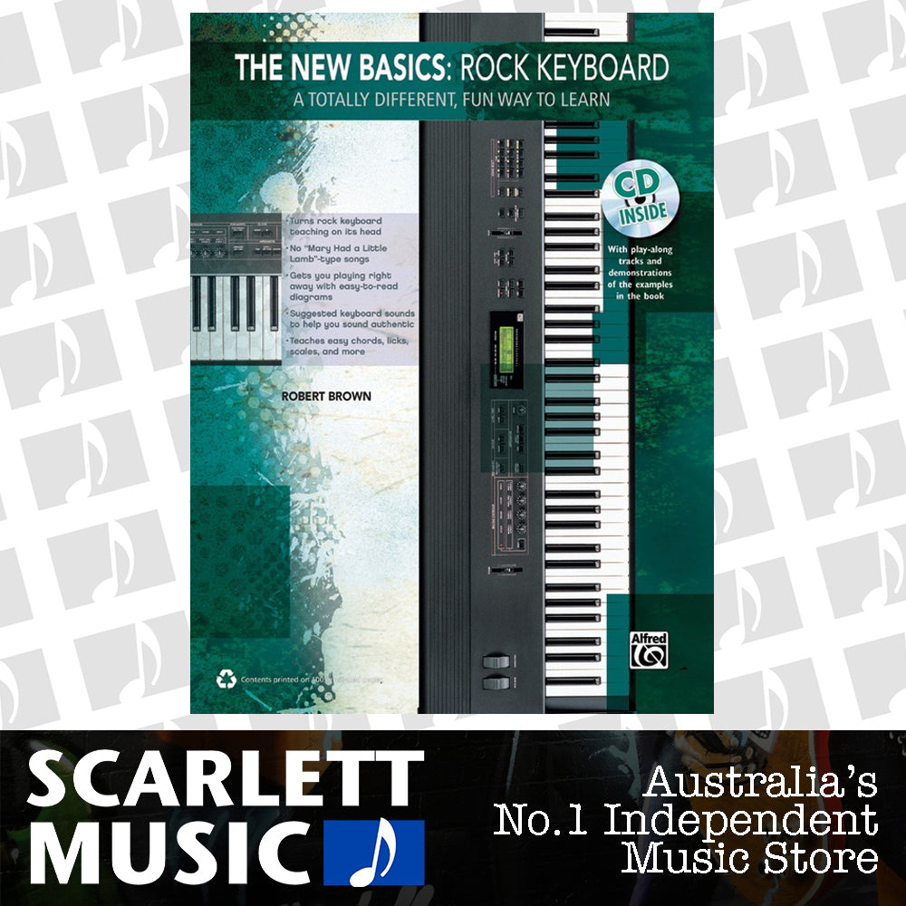 New Basics Rock Keyboard Book with CD — view 2