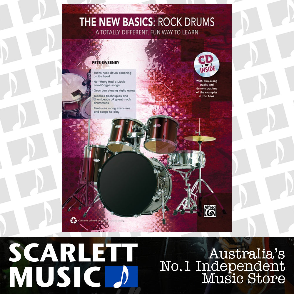 New Basics Rock Drums Book with CD — view 2