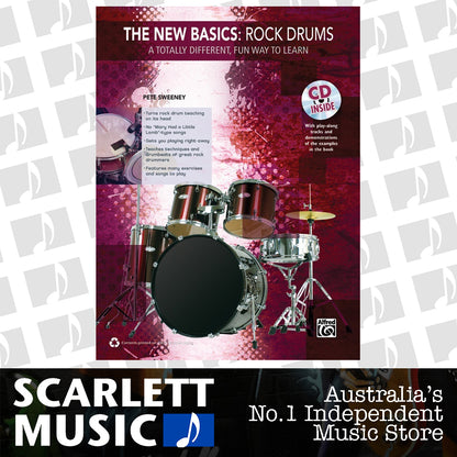 New Basics Rock Drums Book with CD — view 2