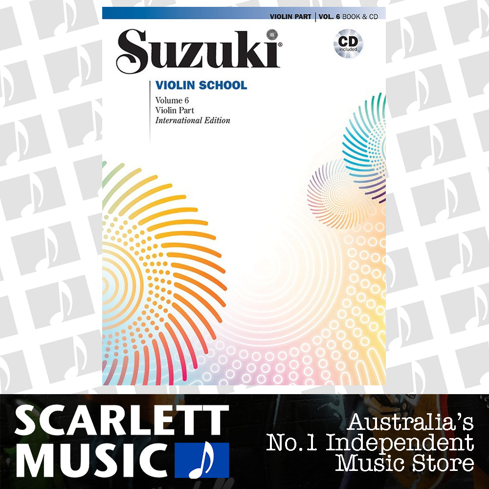 Suzuki Violin School Volume 6 Book/CD — view 2