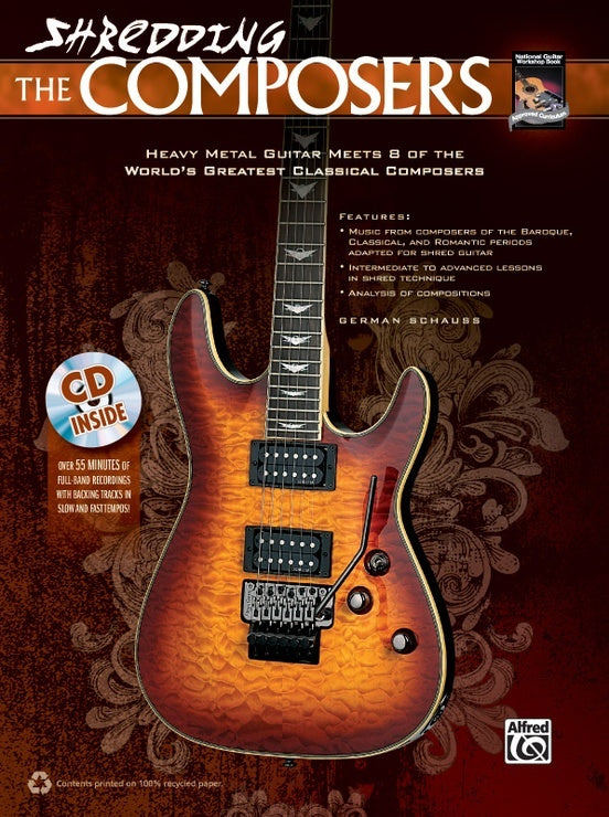 Shredding The Composers Guitar Book/CD