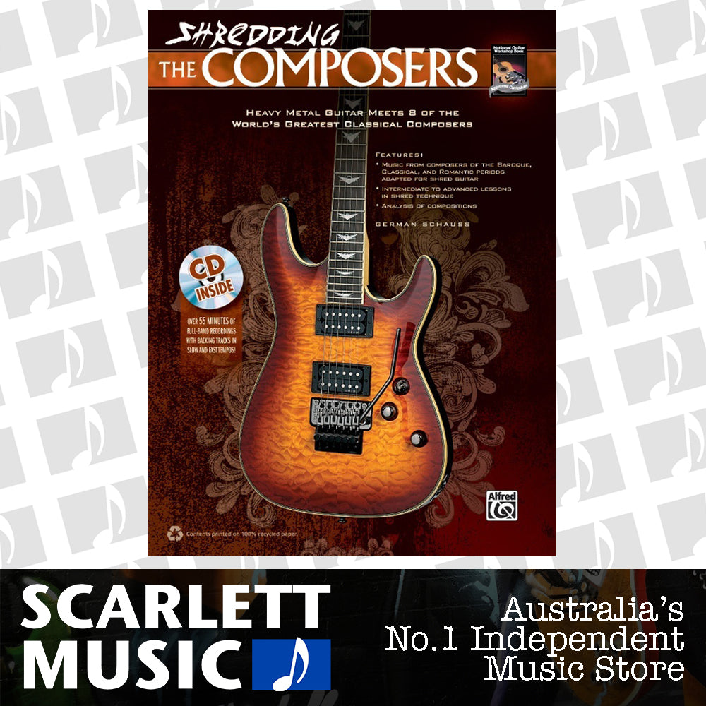 Shredding The Composers Guitar Book/CD — view 2