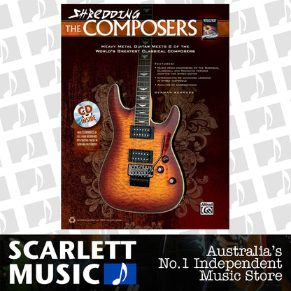 Shredding The Composers Guitar Book/CD — view 2