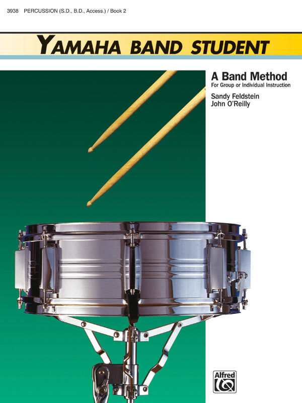 Yamaha Band Student Book 2 Percussion Snare Drum