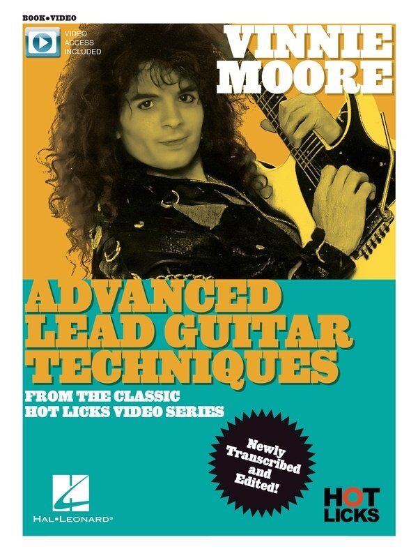 Vinnie Moore - Advanced Lead Guitar Techniques Book with Online Access