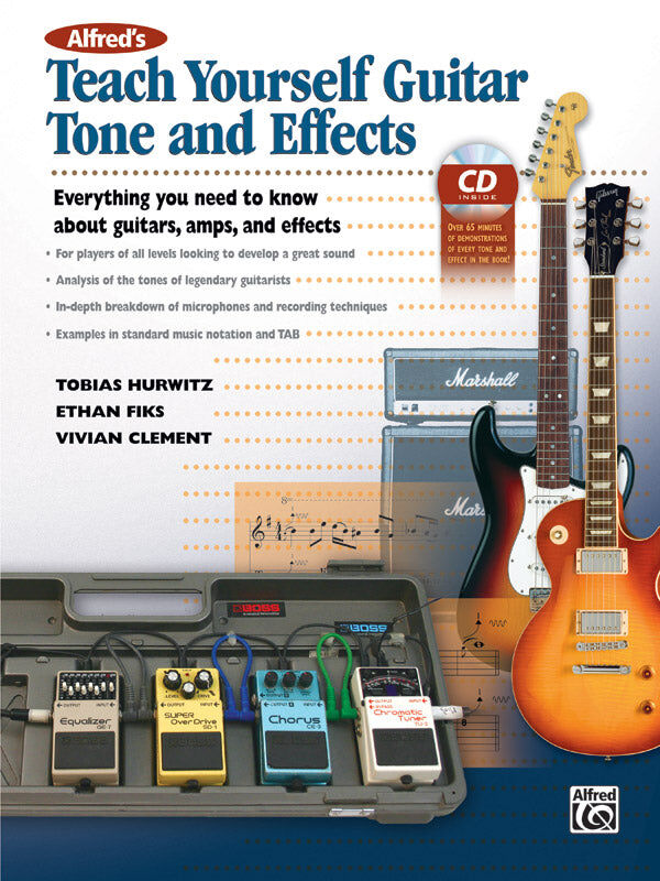 Alfred's Teach Yourself Guitar Tone & Effects Book & CD Package