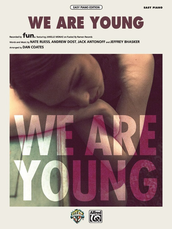 We Are Young Piano Sheet Music Solo